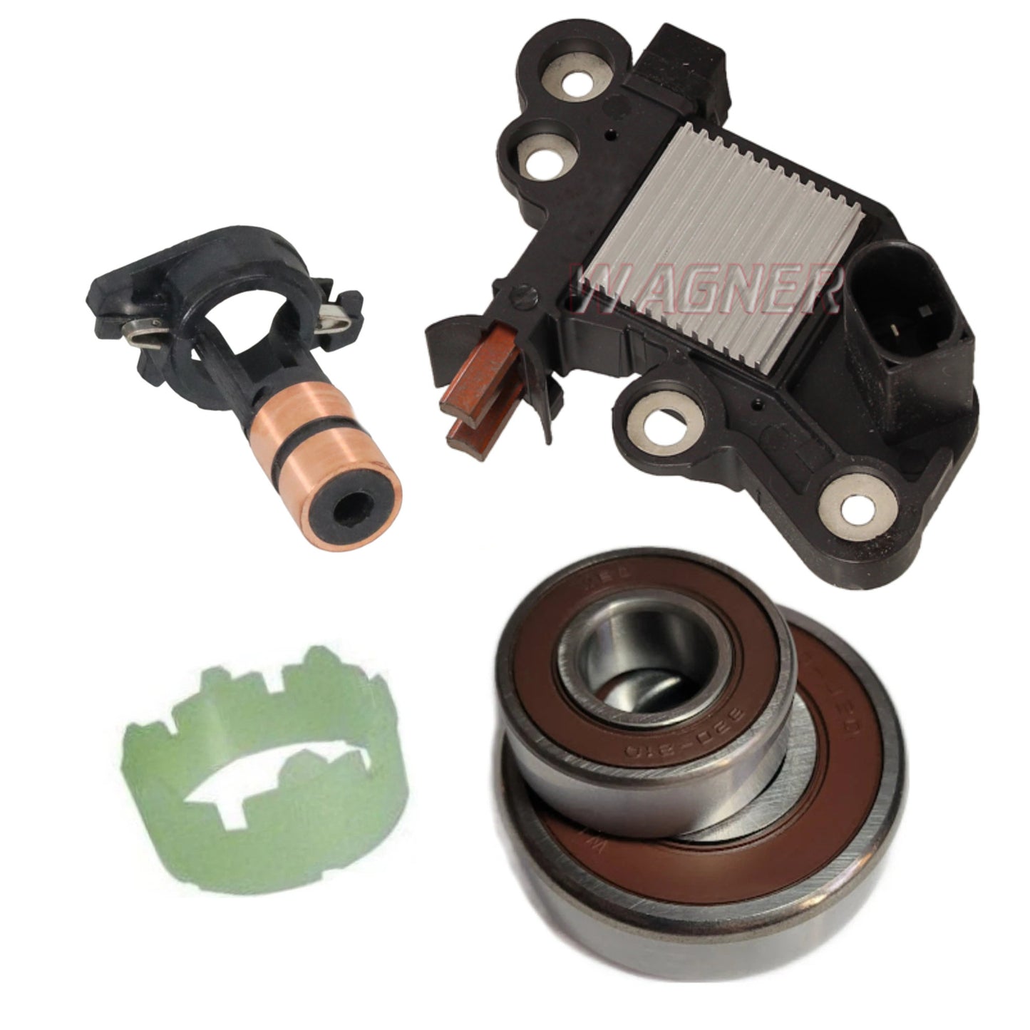 
Alternator Rebuild Kit for Audi S4 S5 Q5 SQ5 w/150A Bosch 0125711052, 0125711085, 0125711091, 0125711124 - 11717RK-A
