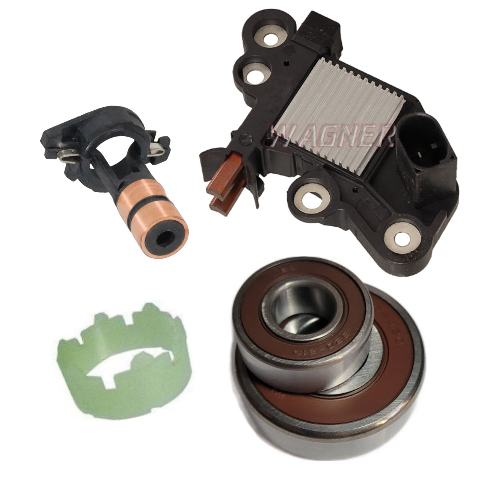 
Alternator Rebuild Kit for Audi S4 S5 Q5 SQ5 w/150A Bosch 0125711052, 0125711085, 0125711091, 0125711124 - 11717RK-A
