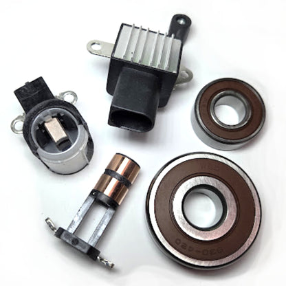 Alternator Rebuild Kit for BMW 12-31-8-645-325, 12-31-8-648-045, 8645325, 8645325-01, 8648045, Denso 104211-0590, 104211-0591