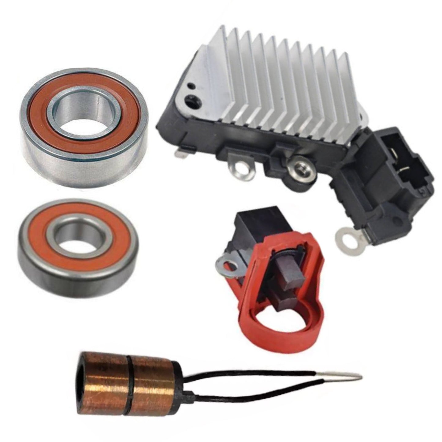 Alternator Rebuild Kit for Kubota 1J866-64010, 5H669-42500 | Denso 101211-8940 & IN255