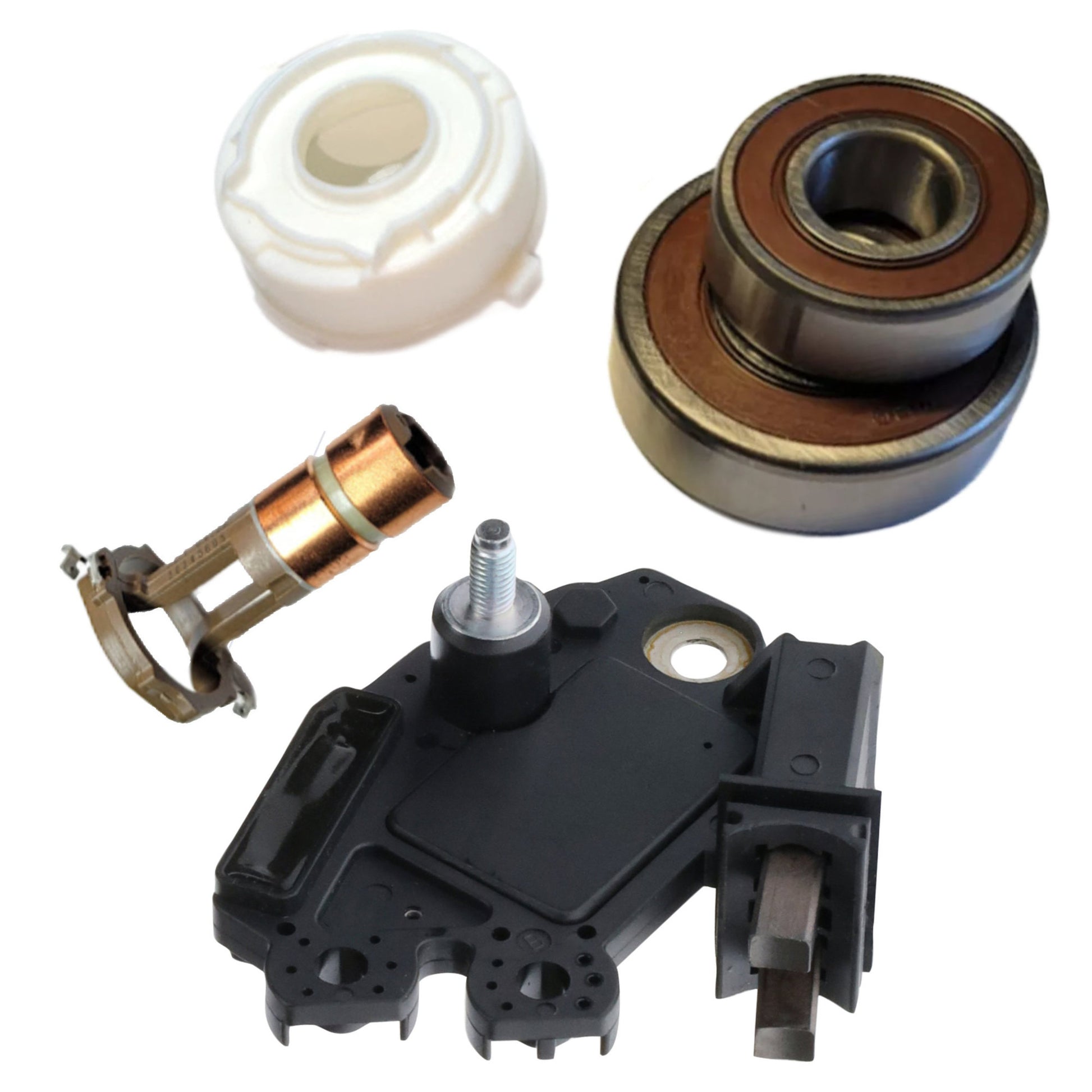 Recommended Option (Best for Alternator Repair / Rebuild Kit)
Alternator Repair Rebuild Kit for Mercedes-Benz 3.0L C400, E400, E450, GLE400 | Fits Valeo 200A CG20U011 & Lester 21098