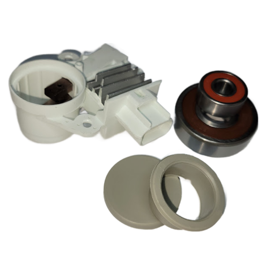 Alternator Rebuilt Kit for 2004-2008 Ford F150 V8 - 8318RK-A // Voltage Regulator, Bearings, Brushes, Bearing Dust Cover and Tolerance Cap