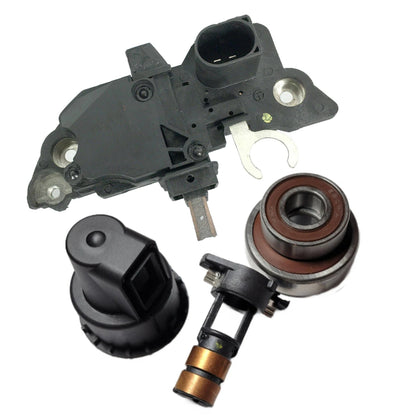 Alternator Regulator, Bearing & Slip Ring Kit | Replaces Bosch F00M145225 & VW 07K903023A