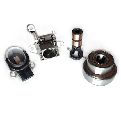 Alternator Regulator Bearings Brushes Sliprings Kit for 2014-2016 Ford Fiesta 1.0L w/ 150A 104210-1730, 104210-1731 