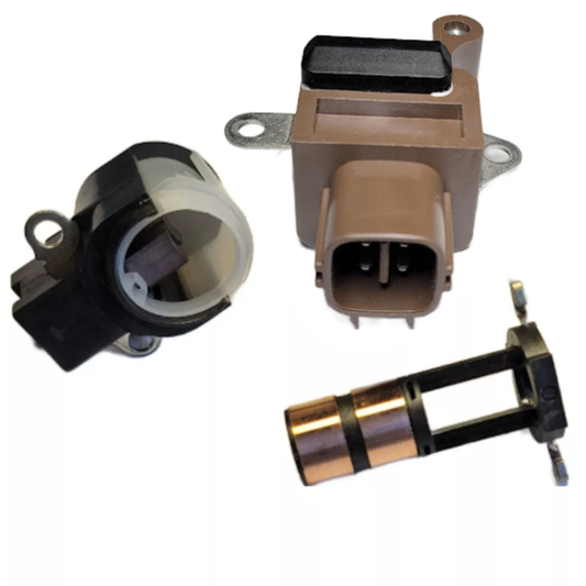 Voltage Regulator Brushes Slipring Kit 2006-2008 CSX 2004-2008 TSX 2003-2007 Accord 2.4, 2007-2011 CR-V RDX Civic, 2003-2011 Element - IN6335RK - CSC97, CSD73, CSF37; 31100-RAA-A01, 31100-RAA-A03, 31100-RAA-A03RM, 31100-RAA-A04, 31100-RAA-A05, CSC29, 31100-RTA-003, 31100-RTA-013, 31100-RTA-023, 31100-RWC-A01, 31100-RWC-A01RM, CSD73, CSF16