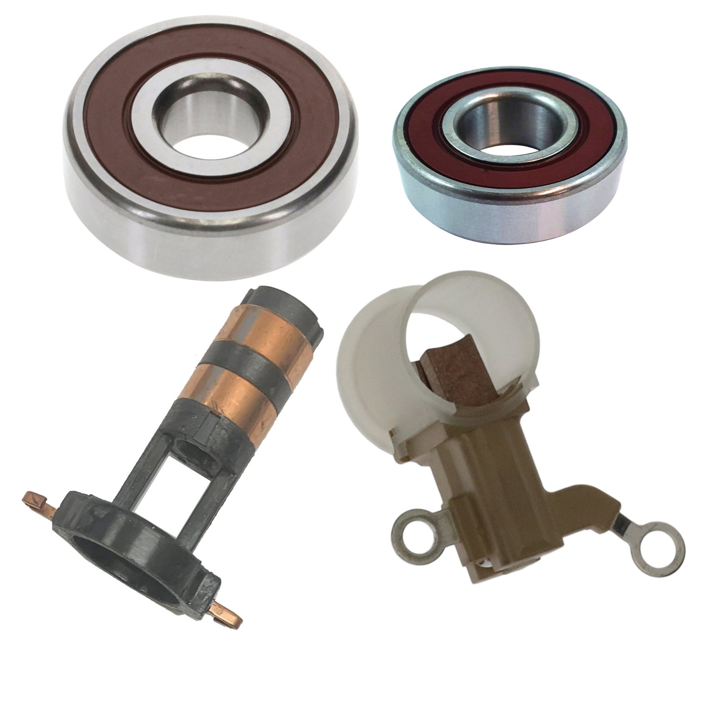 Alternator Repair Kit; Brushes, Bearings, Sliprings for 2017-2020 Subaru BRZ Toyota 86 150 Amp Mitsubishi A5TV0591, Subaru 23700-AA990, Toyota SU003-06464 - 22875RK-C