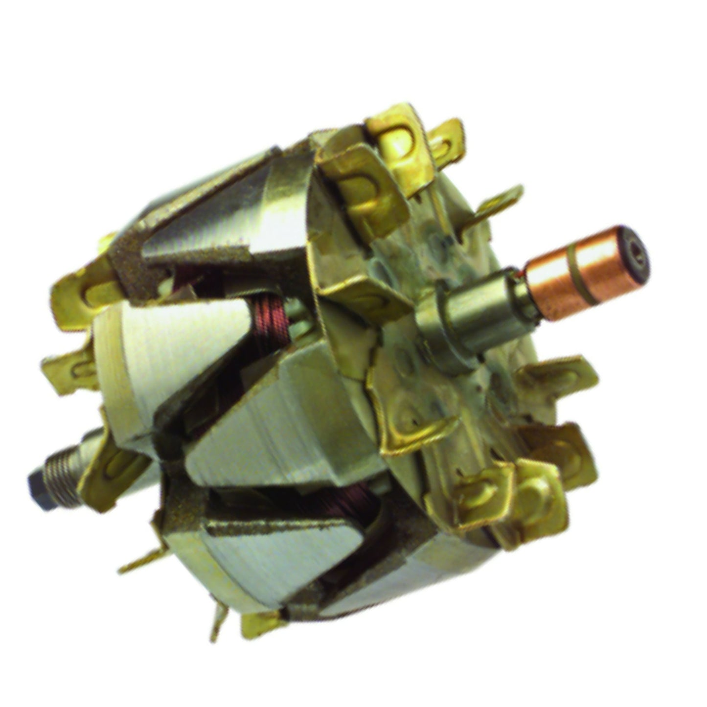 Alternator Rotor Rotating Armature for Denso Alternators 12 Volt, 100-125 Amp, 155mm Long - Replacing Denso 021200-3880, 021200-3890, 021200-4330, 021200-4890, 021200-5030, 021200-7450, 021200-8010, Toyota 27330-20070, 27330-64520 Other 7090655, 214-013, ND-682, 303-52002 - 28-8204