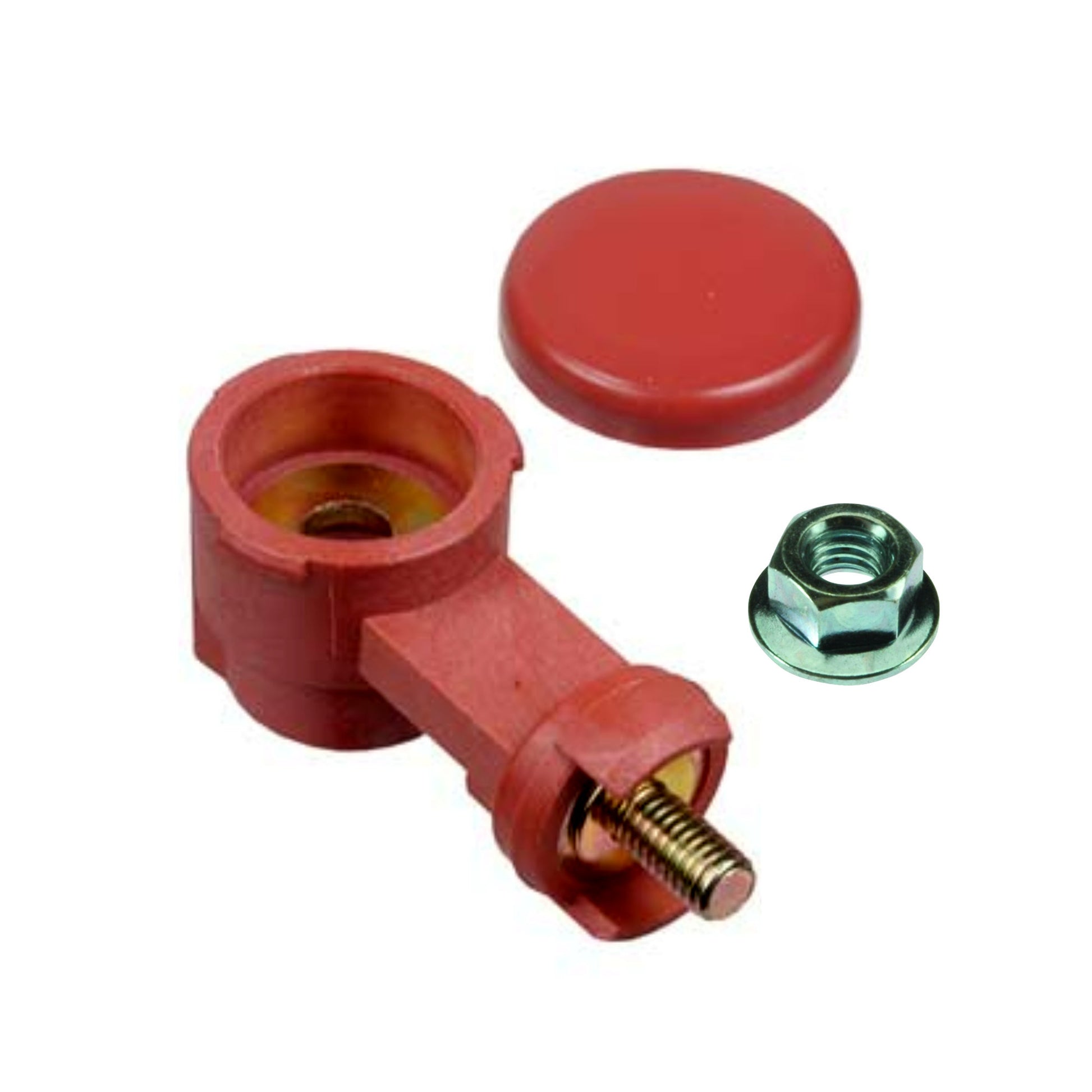 Alternator Terminal Output Extension M6x1.0 for Ford Series 3G, 6G - 96505621K FD-206K for 2L7U-10300-AA, 2L7Z-10346-AA, 4L3U-10300-DB, 5W1T-10300-AB, 5W1Z-10346-AA, 6L3T-10300-DA, 6L3Z-10346-DA, 6W1Z-10346-AA, F4DU-10300-AA, F4OU-10300-CA, F4PU-10300-CA, F6AU-10300-AA, F6PU-10300-BA, F6ZU-10300-AA, F75U-10300-CA, F7AU-10300-AA, F7AZ-10346-AA, F7PU-10300-JA, F7UU-10300-BB, F7ZU-10300-AA, XF2U-10300-DA, 6W1T-AA