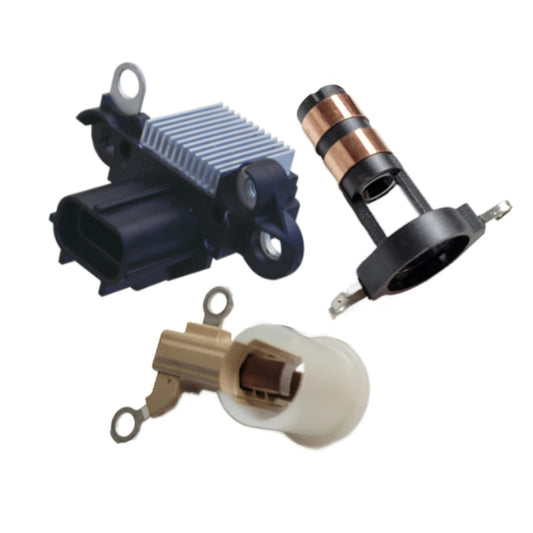 Alternator Voltage Regulator, Brushes, Sliprings Kit 15-17 Expedition Navigator A3TV0691ZC A3TV1591ZC