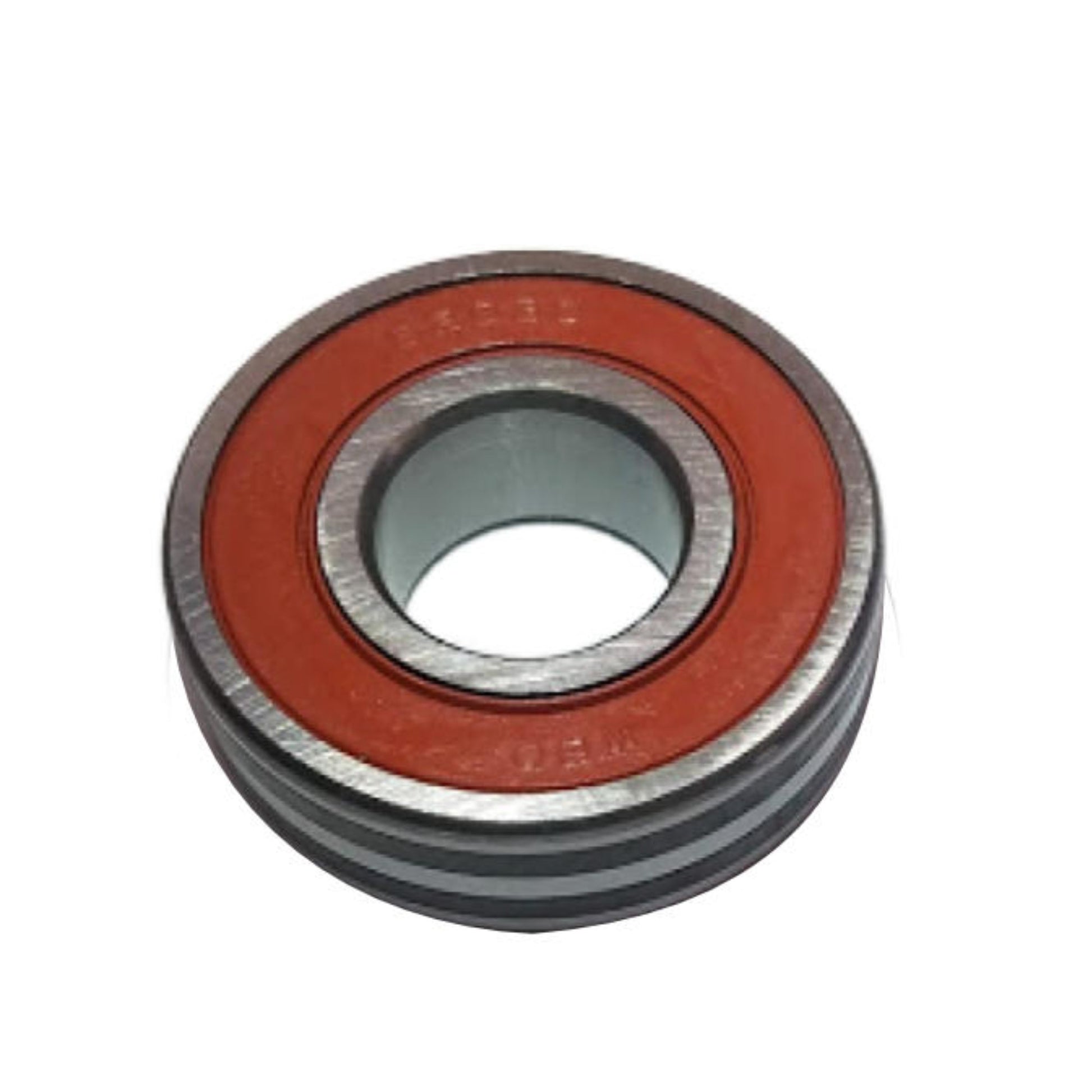 Bearing 17x40x12mm with 2-plastic tolerance rings for 4G Ford Alternators, 54002, 117-026 - 6-203-84W //  XL2U-AA, XL3U-AA, XL3U-AB, XW7U-AA, XW7U-AC, XW7U-AD, YF1U-EA, YF1U-EB, YR3U-AA;
