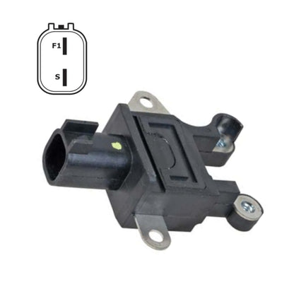 Capacitor & Terminal Block 2.4k Ohm Resistor, 2 Terminal Interface, F1-S - with 2.4 kOhm resistor, EMI capacitor
Replaces: 9990-1009, 99901009, TBND165, 170-52006, 211-608, W115-202, ND-907 - 46-82208