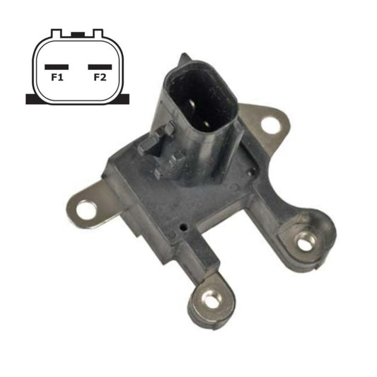 Capacitor Terminal Block, for Denso Externally Regulated, 2 Terminal F1-F2 - Replaces Denso 126220-0180 / Other: TB-ND097, TB-ND97, 170-52002, W115-49, 211-603, 26551, 99901004 - INP421