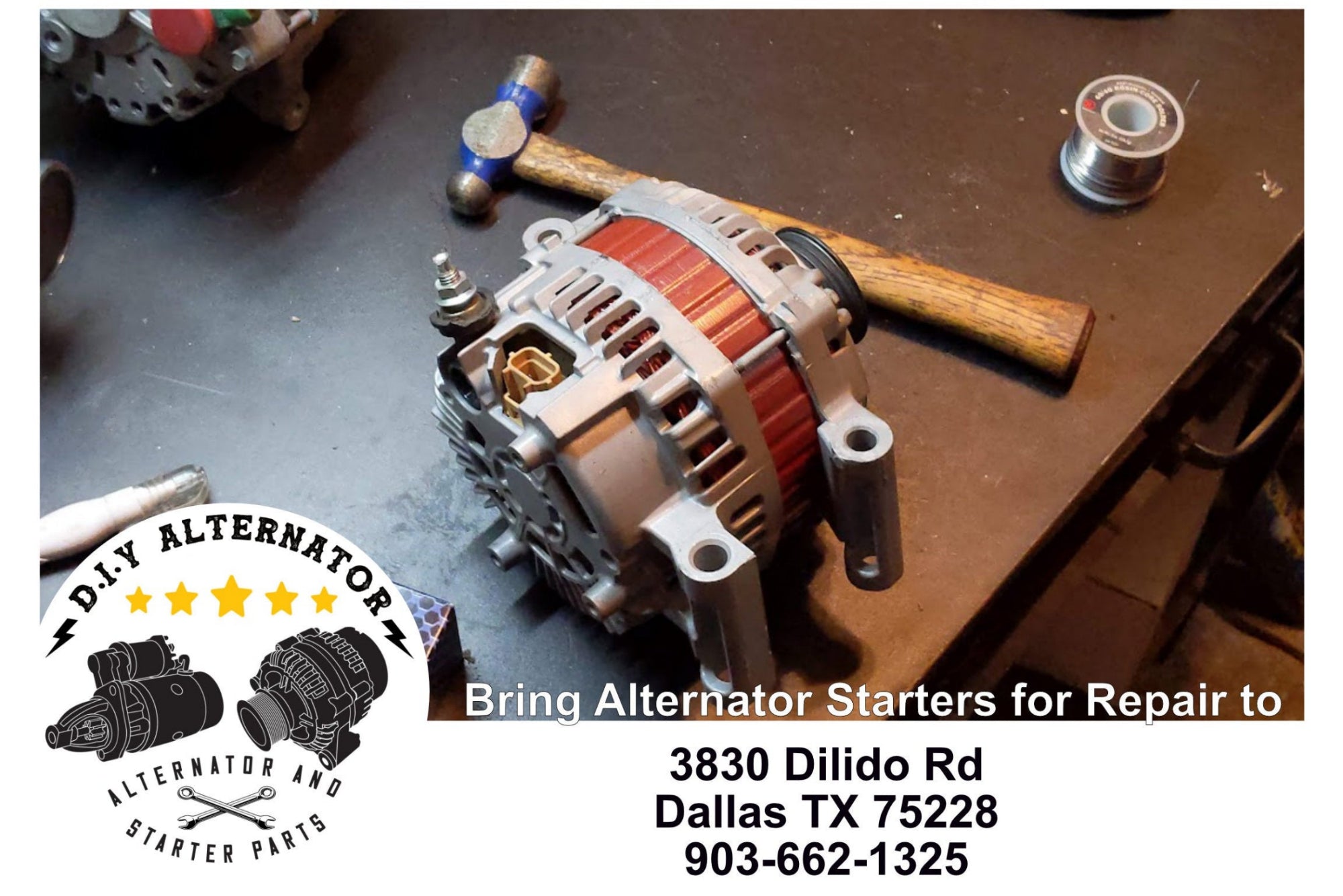 Alternator Starter Rebuilding Dallas Texas