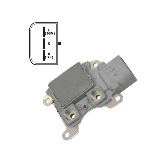 Voltage Regulator - For Ford 3G, 12 Volt, A-Circuit, I-S-A, 3 Terminals - 8050510 8050515 - F794
