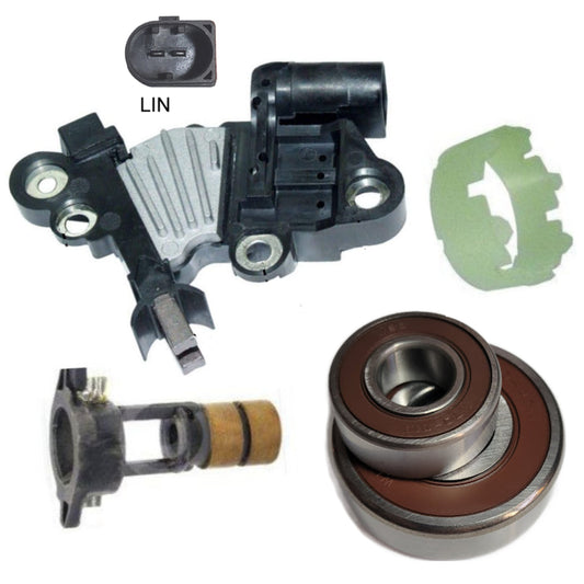 Alternator Rebuild Kit 180A Mercedes CL550 CLK550 CLS550 E350 E550 R350... - 11220OERK-A
