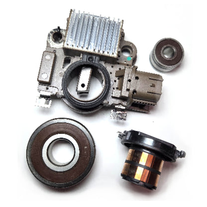 Alternator Regulator, Brushes, Bearings Sliprings Kit 2006-2011 Honda Civic 1.8L Mitsubishi A2TC1591, A2TC1591ZC, A2TC1591ZCKD, A2TC1391, A2TC1391ZC, A2TC1391ZE