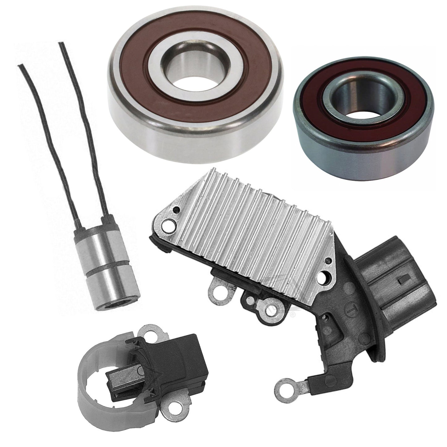 Alternator Rebuild Kit 1996-1998 Supra wo/Turbo, 1993-97 GS300, 1995-2000 SC300 - 13748RK-A