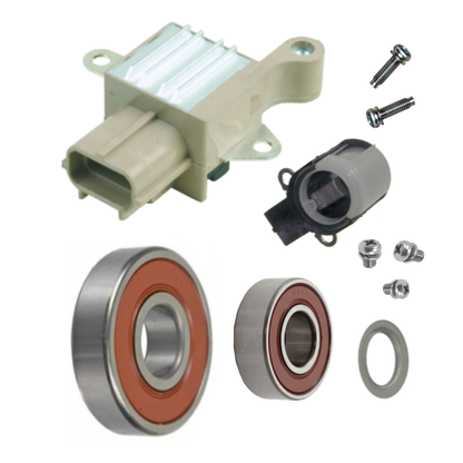 Alternator Rebuild Kit for 2012-2014 Ford F150 3.5L 3.7L 200 Amp with Denso 104210-6670, 104211-0230, -0231