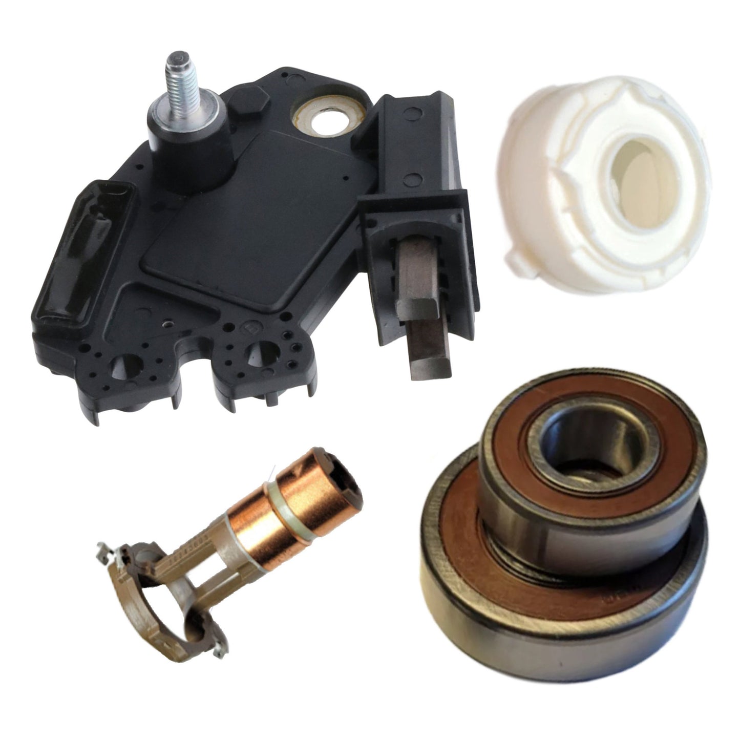 Alternator Rebuild Kit Mercedes E250 ML250 GLE300d with 200 Amp A0009062822 Valeo CG20U015 - 20563RK-A