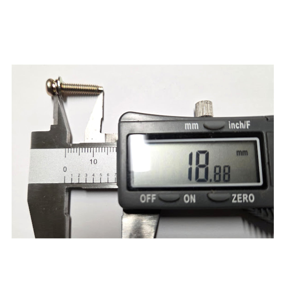 M4x.7, 4mm x 0.7 x 14mm Thread Length, PAN HEAD WITH LOCK WASHER AND FLAT WASHER,