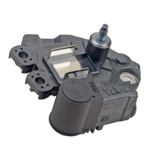 OEM Valeo Voltage Regulator with Brushes 5mm Com Post BMW - 593538 595334 595336 595446/ For Valeo FG18D024, FG18D057, FGN18D024, FGN18D057, SG14B01