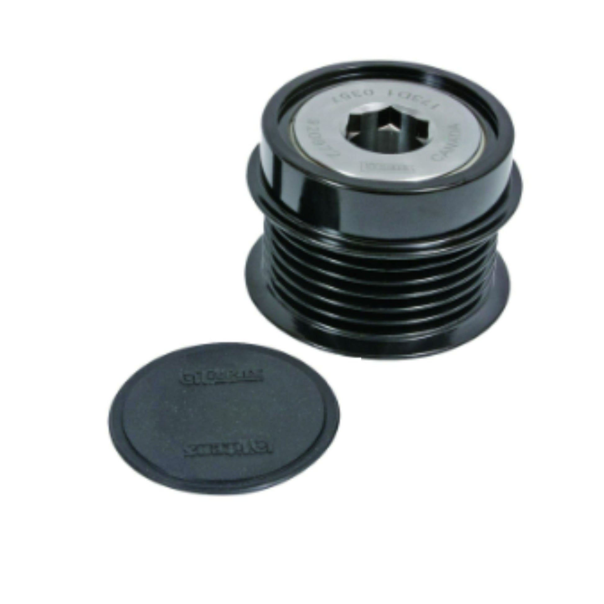 Pulley, 6-Groove Decoupler Pulley, Chrysler 05184692AB, Litens 920028A, 920972 - 79909127 W055-132N for Chrysler 04801778AI, 4727756AA, 4801778AF, 4801778AI, 4801865AC, 4801865AE, 56029623AA, 56029653AA, 68271770AA, P04727756AA, P04801778AF, P04801778AI, P04801865AC, P56029623AA, P56029653AA, 421000-7040, 421000-7041, 421000-7042, 421000-705, 421000-7050, 421000-7051, 421000-7070, 421000-7090, 421000-7110 A0041514801, 56029644AA, 56029644AB, R6029644AB,  421000-7130, 421000-7131