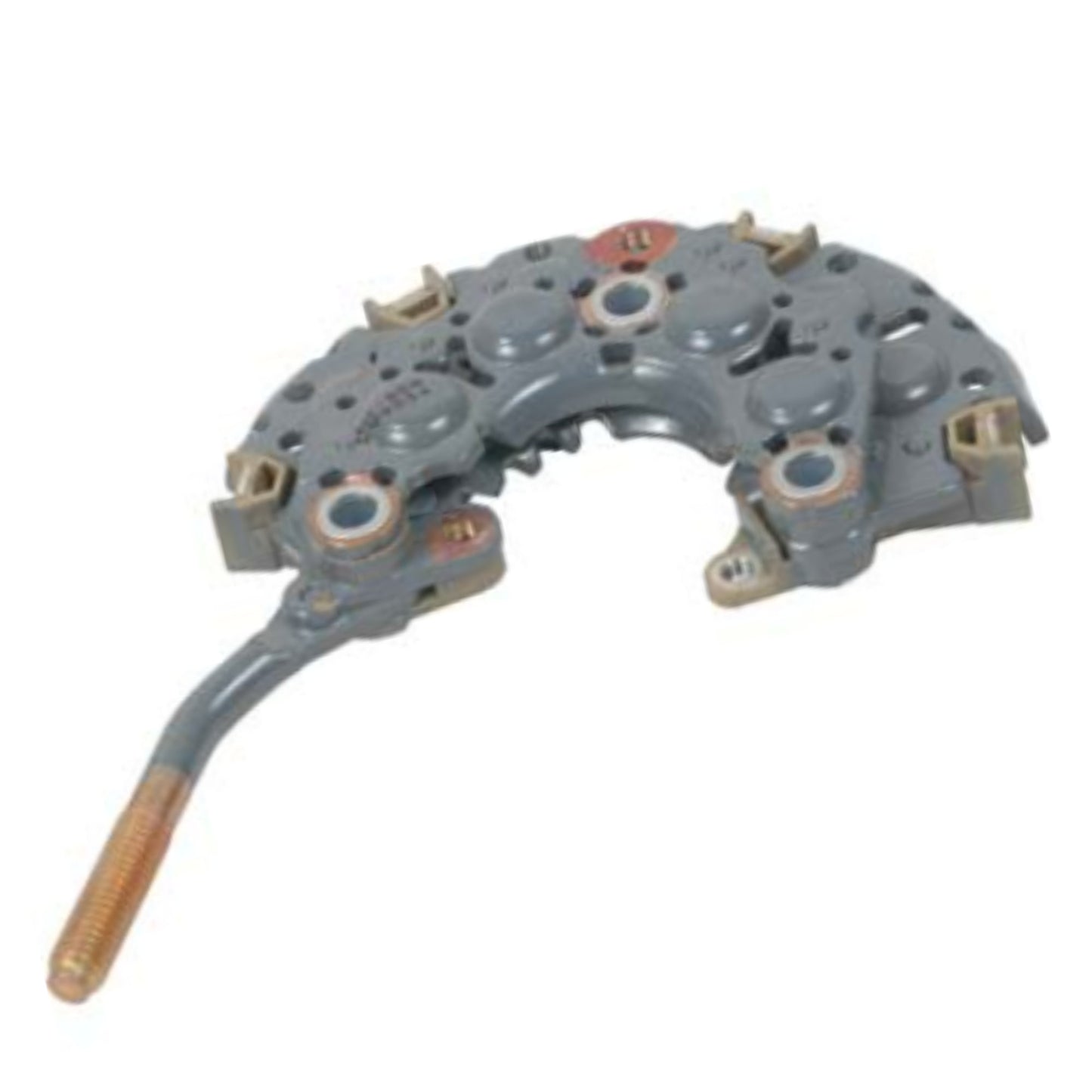 Rectifier Diode Assembly for GS300 IS300 SC300 Supra with Denso: 100211-6300, 101211-7020, 101211-7090, 101211-7091, 101211-7120, 101211-7800, 102211-0730, 9761211-702, Toyota/Lexus 27060-46110, 27060-46111, 27060-46120, 27060-46121, 27060-46270 // 13410, 13547, 13687, 13791- W065-230