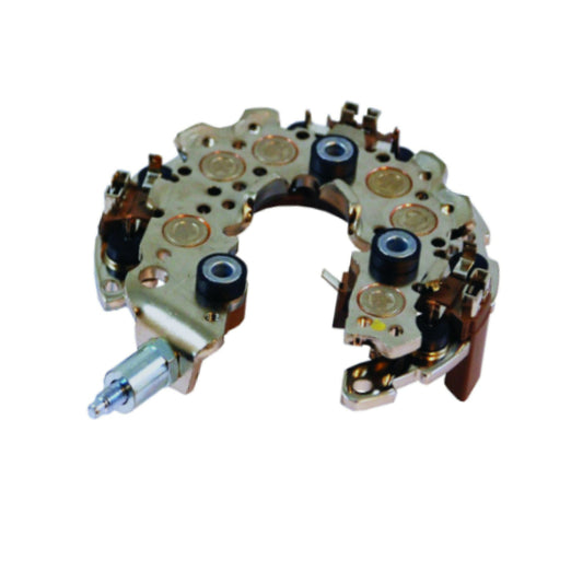 Rectifier Diode Bridge Assembly for Denso Hairpin 104210-1000, 104210-1540, 104210-2570, 104210-3050, 104210-3051, 104210-3052, 104210-3210, 104210-3213, 104210-3250, 104210-3251, 104210-3252, 104210-3253, 104210-3254, 104210-3380, 104210-3440, 104210-3441, 104210-3442, 104210-3980, 104210-3981, 104210-4180, 104210-4590, 104210-4591, 104210-4592, 104210-4670, 104210-4770, 104210-4771, 104210-5370, 104211-5120, 104211-8090, 104211-8091, 104211-8092, 104211-8093, 104211-8641,  M6x1.0 B+ - INR422