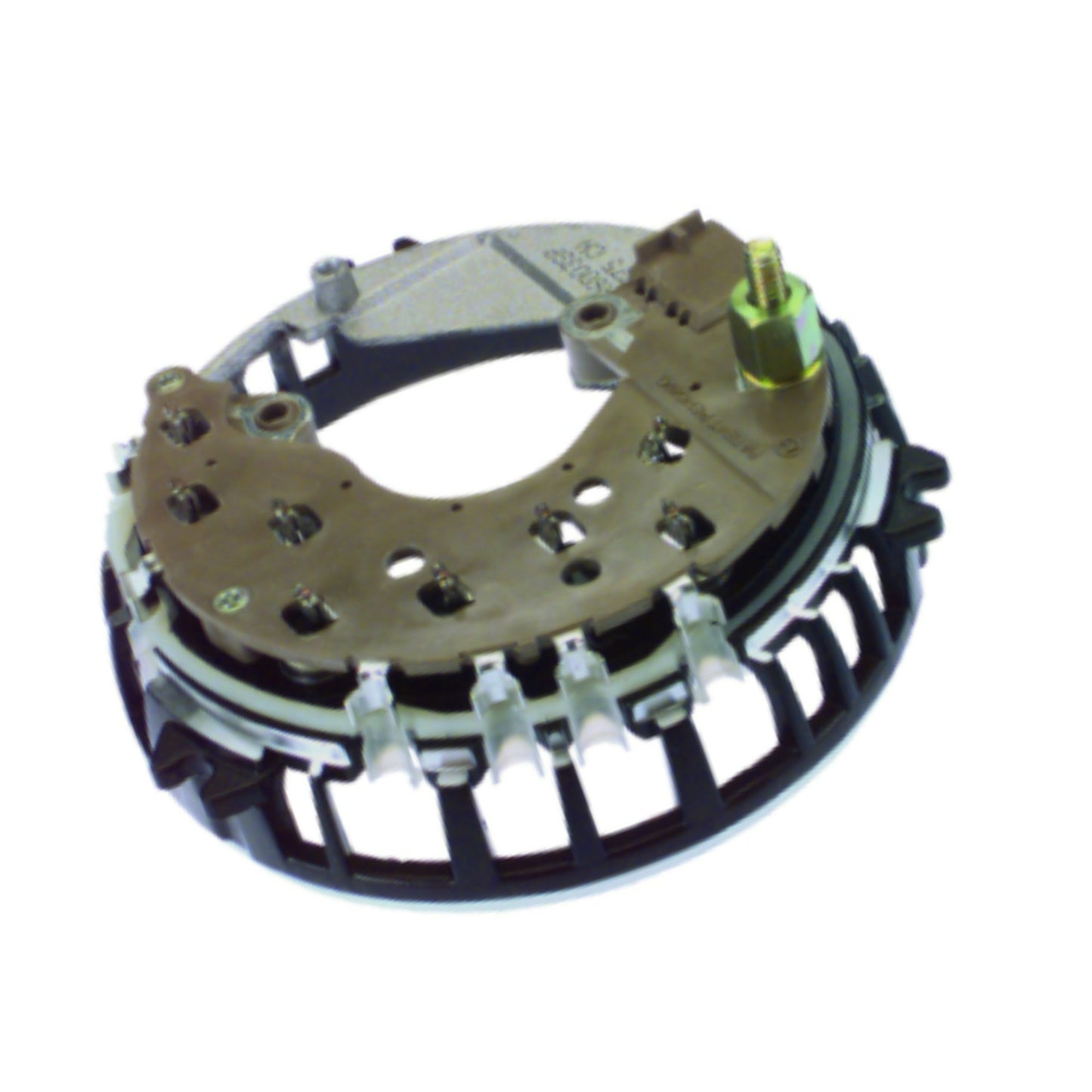 Rectifier Diode Bridge Assembly for Ford 6G Series 12 Volt 105-110 Amp - 77502527 FR6003 - XR3U-AA, XR3U-AB, XR3U-AC, YC1U-DB, YC1U-DC; r 4L3U-BB, 5LST-BA, 7L3T-BA;   // 7796, 7797, 7798, 8252, 8261, 8306, 8310, 8311, 8318, 8407, 8443, 8447, 8479, 8530