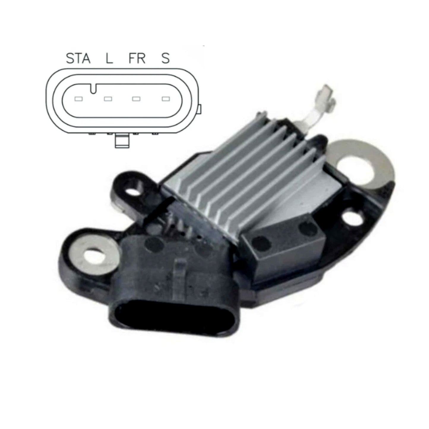 Alternator Voltage Regulator  Replaces Delco 10503579 / 116-095, DA-1488P, 80406307, 230-12198, 230-12234, GNR-D035, T3004, D08-76, RD3579 - D3579