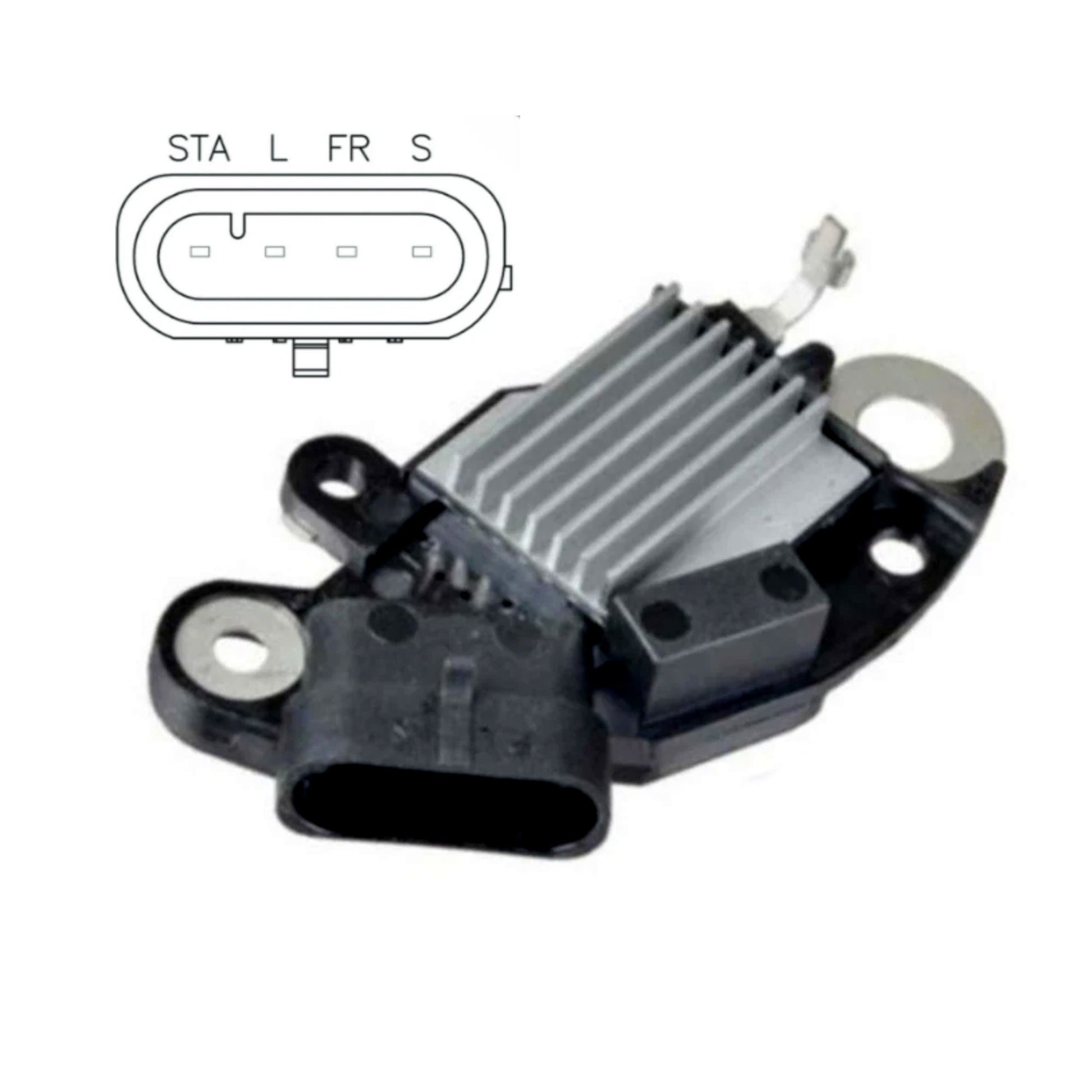 Alternator Voltage Regulator  Replaces Delco 10503579 / 116-095, DA-1488P, 80406307, 230-12198, 230-12234, GNR-D035, T3004, D08-76, RD3579 - D3579