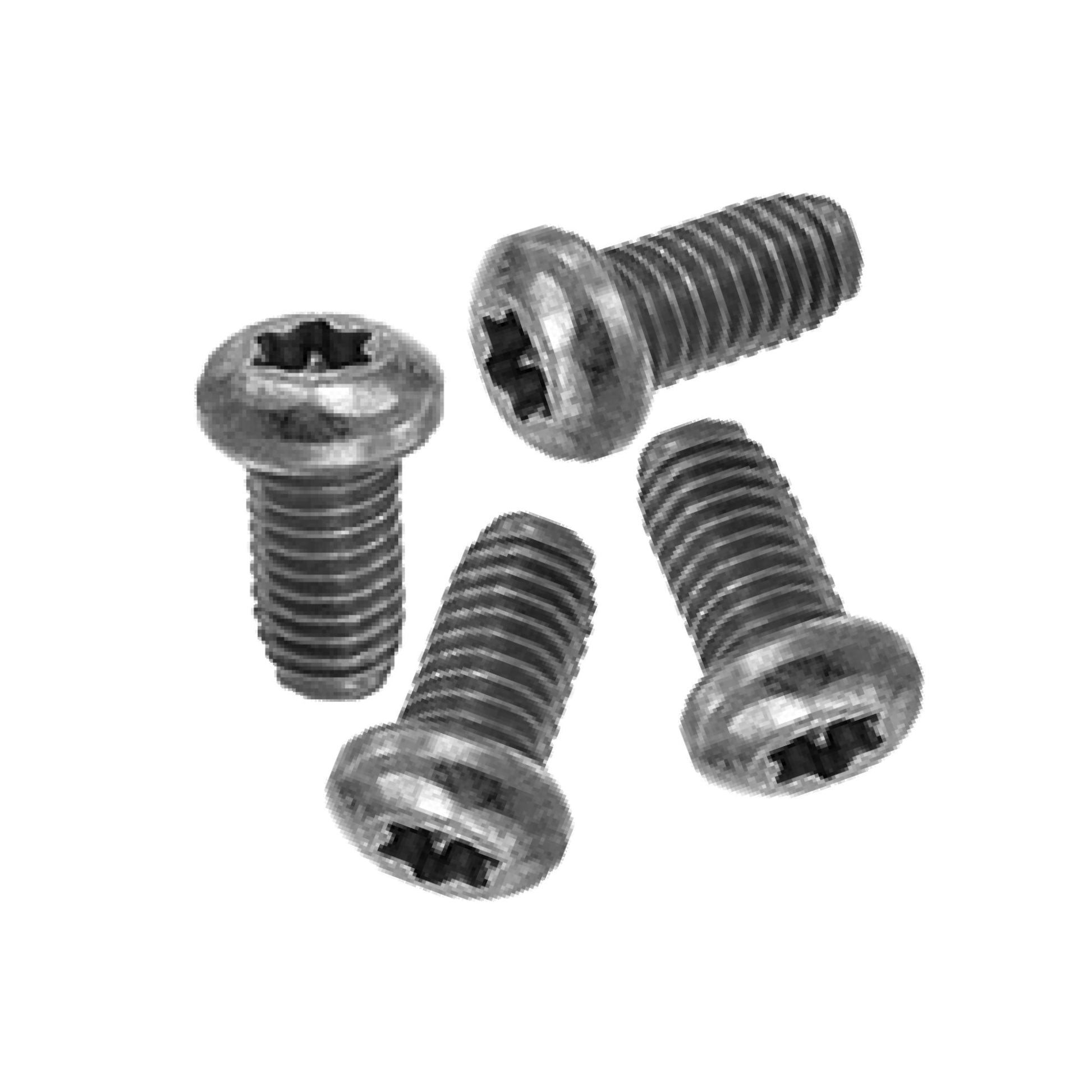 Screw/ Bolt Set, QTY 4, Bearing Retainer Attaching Screw Set for Ford 4G Alternators 96505016 - 85-1346x4