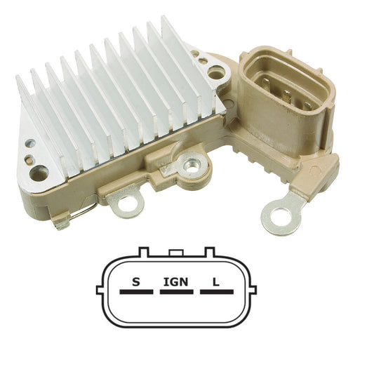 Voltage Regulator IN240 for Denso Alternators | Replaces Denso 126000-2400 & Toyota 27700-78153-71 