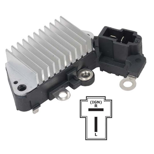 Voltage Regulator IN255 | Replaces Denso 126000-4200, Lester 12081 & 21070