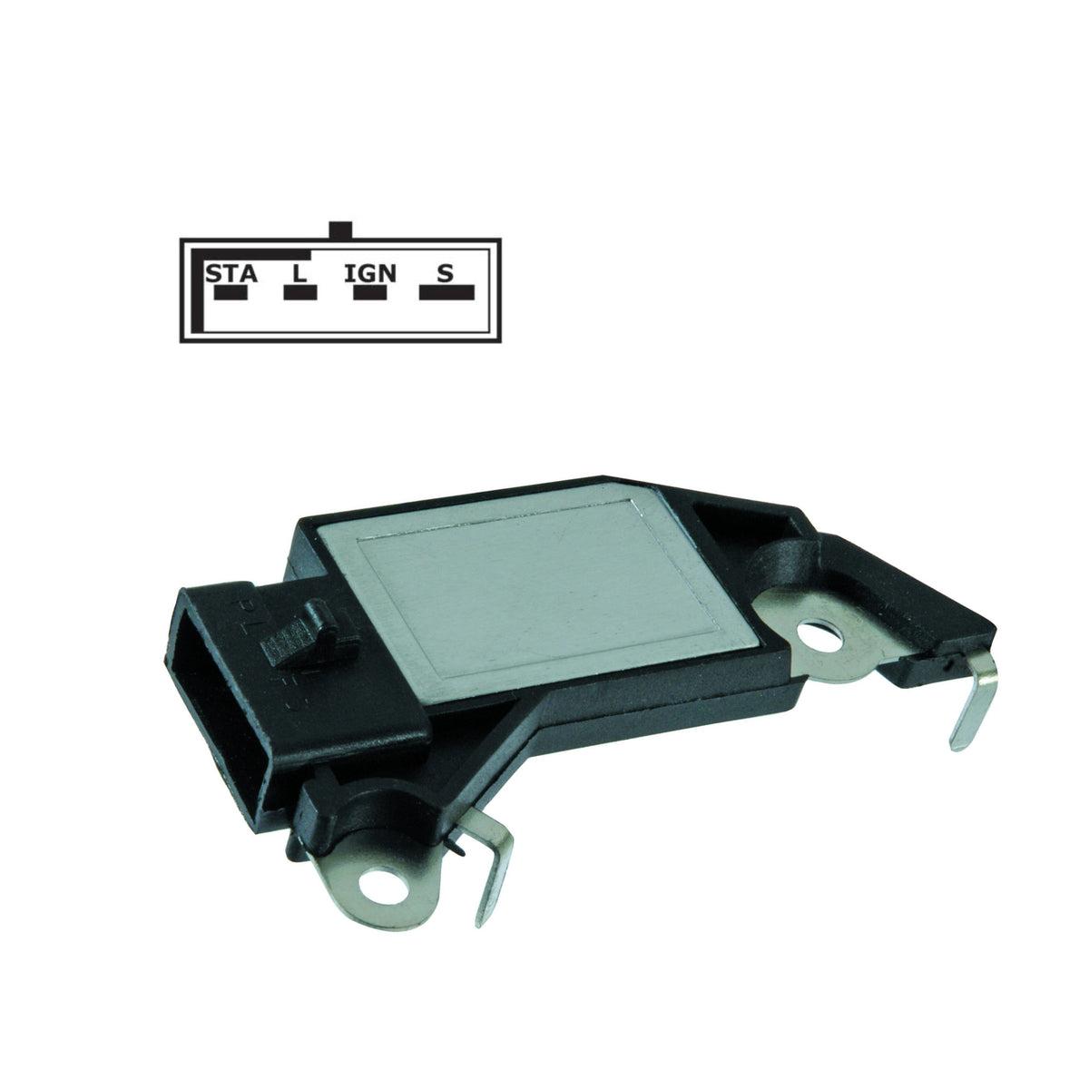 Voltage Regulator for 12 Volt Topkick Kodiak Freightliner International with Delco P-L-I-S Terminals - D425XHD