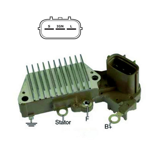 Voltage RVoltage Regulator for 2000-2004 Ferrari 360 with Denso 102211-0630 - 80904540