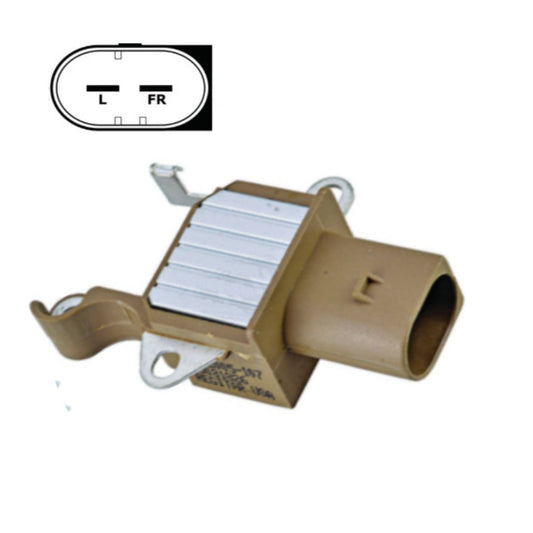 Voltage Regulator for Toyota w/Denso 104210-9680, 104210-9790, 104211-3301, 104211-3303 - 230-52183, 80904635 - IN6402
