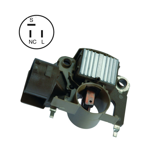 Voltage Regulator with Brushes 1990-1994 Subaru Legacy w/Mitsubishi 80033082 - IM852