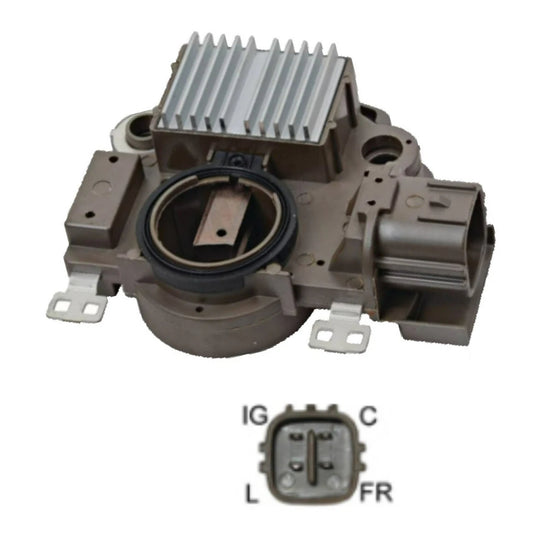 Voltage Regulator with Brushes 2006-2011 Civic 1.8L A2TC1391, A002TC1391, A002TC1391ZC, A002TC1391ZE, A002TC1591, A002TC1591ZC, A002TC1591ZCKD, A2TC1591, A2TC1591ZC, A2TC1591ZCKD
- IM558