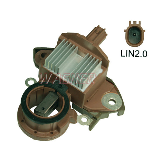 Voltage Regulator with Brushes 2013-2017 Accord 2.4L A5TL0581, A5TL0591 31100-5A2-A02, 31100-5A2-A02RM, 31100-5A2-AA000M2, 31100-5B0-Y02, 31100-5B0-Y02RM, AHGA87, AHGA88- 80033149 IM624