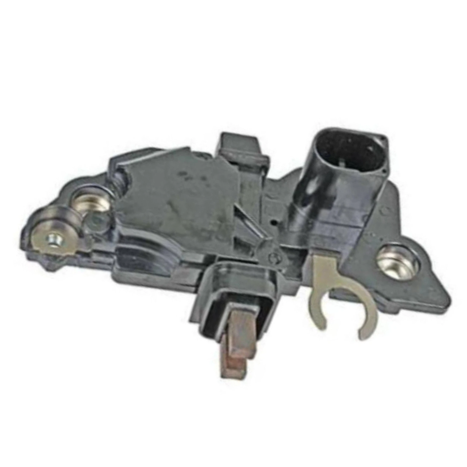 Voltage Regulator with Brushes Audi Mercedes with Bosch - IB6197/  Bosch F00M144180, F00M144197, F00M145662, F00M145851,