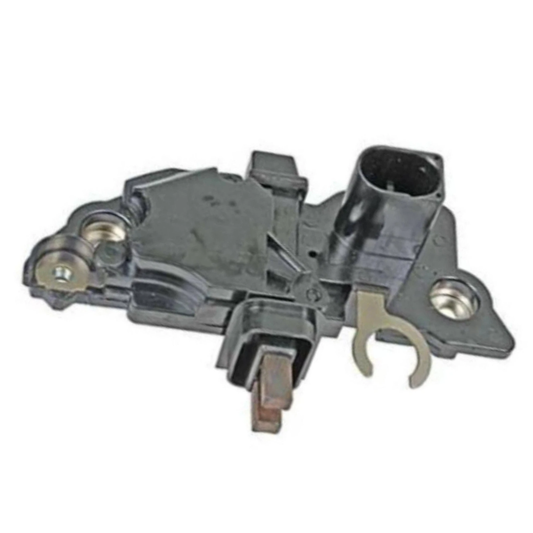Voltage Regulator with Brushes Audi Mercedes with Bosch - IB6197/  Bosch F00M144180, F00M144197, F00M145662, F00M145851,