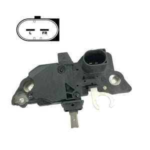 Voltage Regulator with Brushes Audi VW Mercedes with Bosch - IB5225