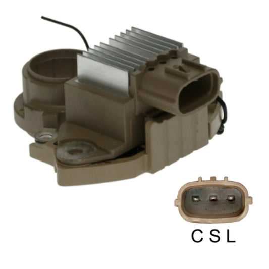 Voltage Regulator with Brushes C-L-S Terminals for Subaru A2TL0091, A2TX6491 - 80033262 IM665