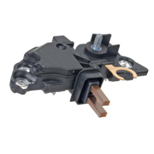Voltage Regulator with Brushes for Case John Deere Massey Ferguson Mercedes Replacing F00M144129, F00M145313, F00M145386 - 80201247 IB313