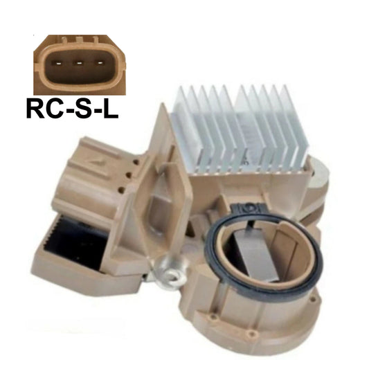 Voltage Regulator with Brushes for Nissan Altima, Murano, Pathfinder & Infiniti G37, QX60 (RC-S-L) Replaces Mitsubishi 662, IM626 & Nissan 23100-1AA1A