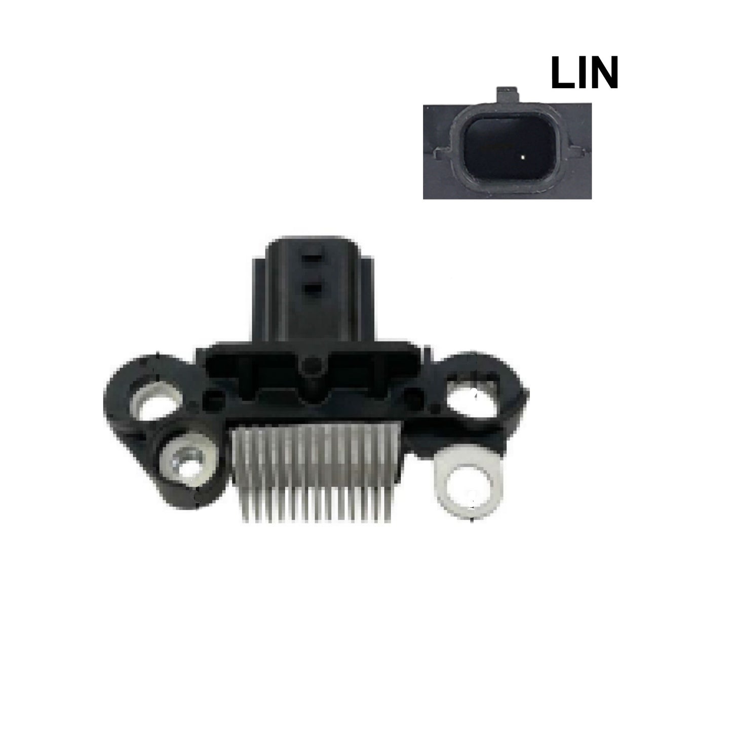 Voltage Regulator for Mitsubishi on Nissan, 1 LIN Terminal - 80033246 W085-439